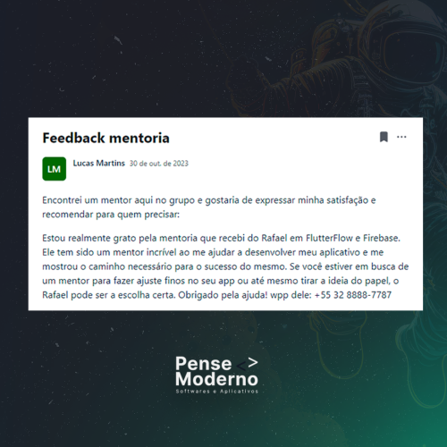 Imagem Feedback Pense Moderno